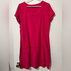 🎉4/30$🎉 Chlorophylle (L) Sporty Pink Midi Dress